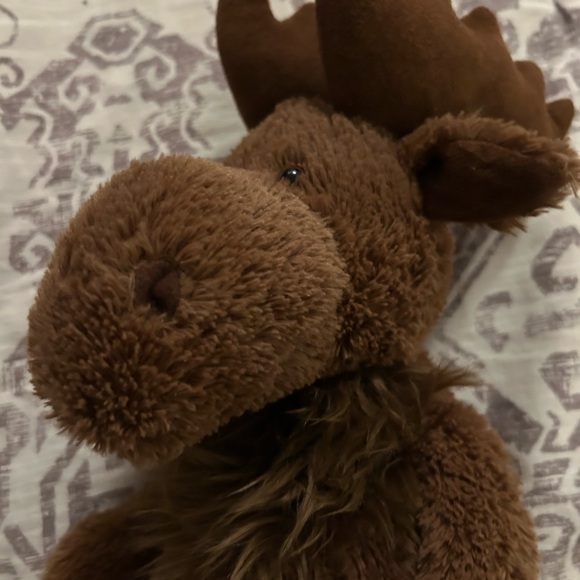 Jellycat Chocolate Brown Maple Moose Plush retired 13” - Picture 8 of 10